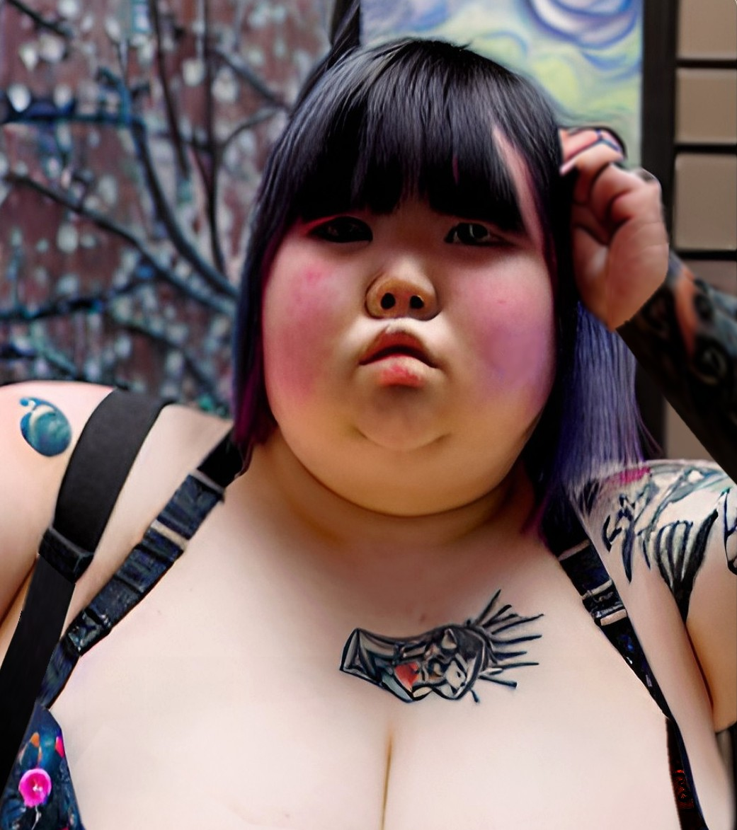 ポチャッ娘のヘアカラー博覧会 #8d2OzfcE