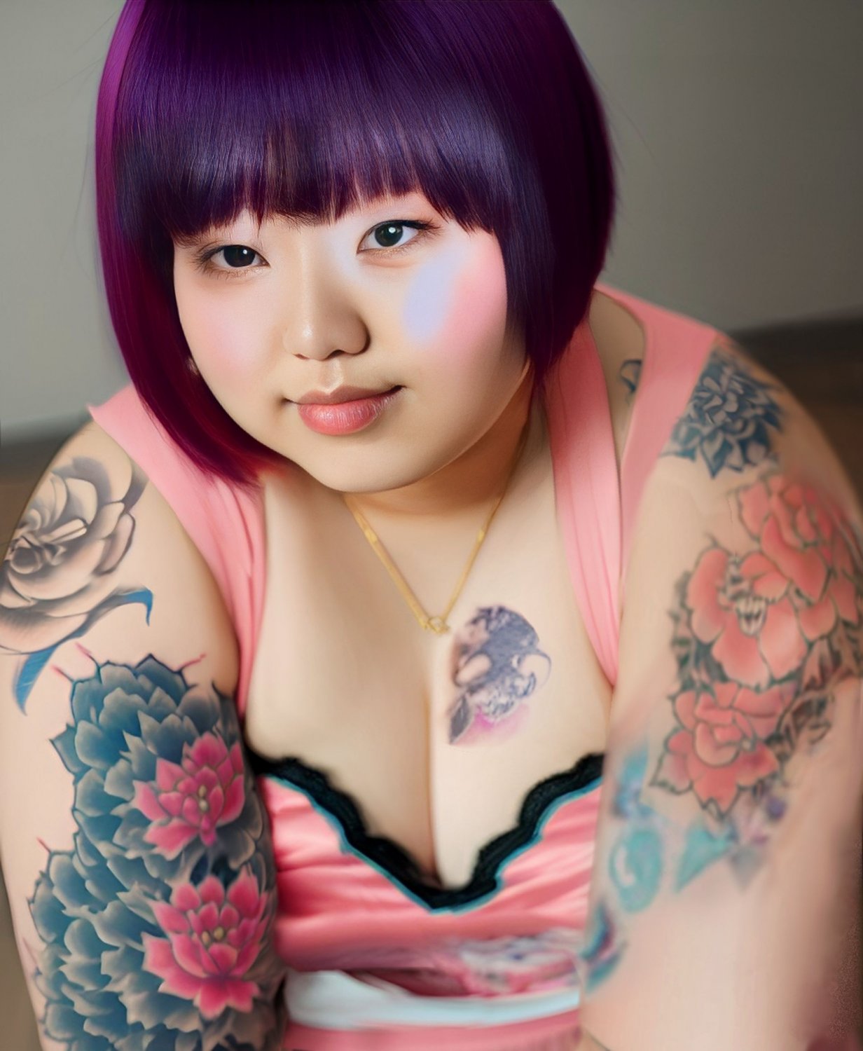 ポチャッ娘のヘアカラー博覧会 #ASuWTTpb