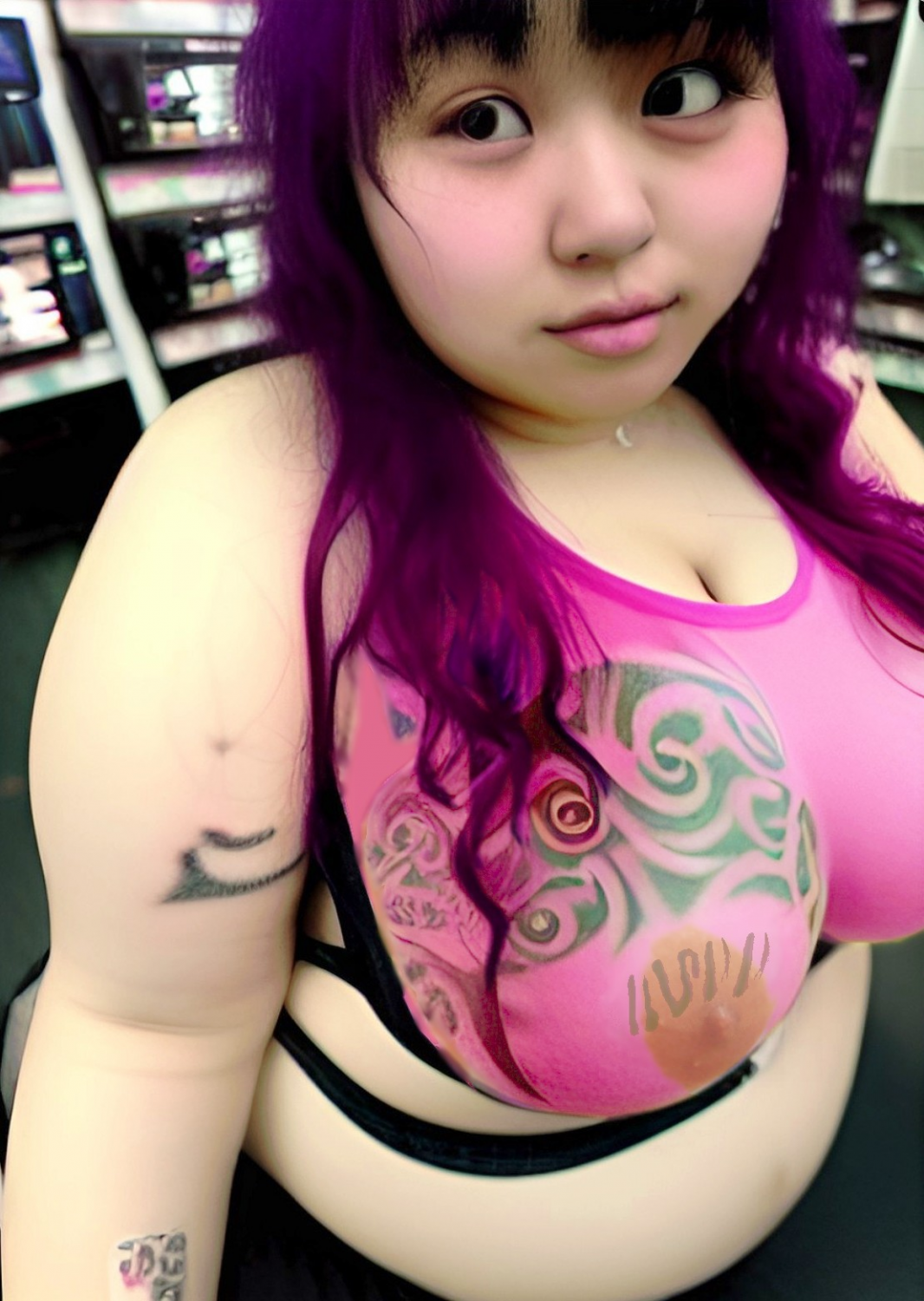 ポチャッ娘のヘアカラー博覧会 #F8zZZTSL