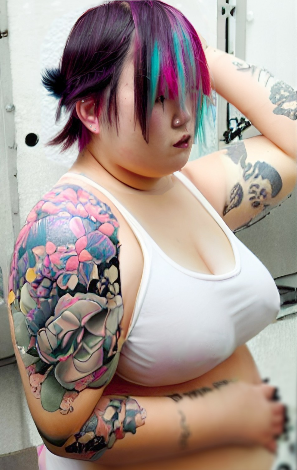 ポチャッ娘のヘアカラー博覧会 #cimPoR0u