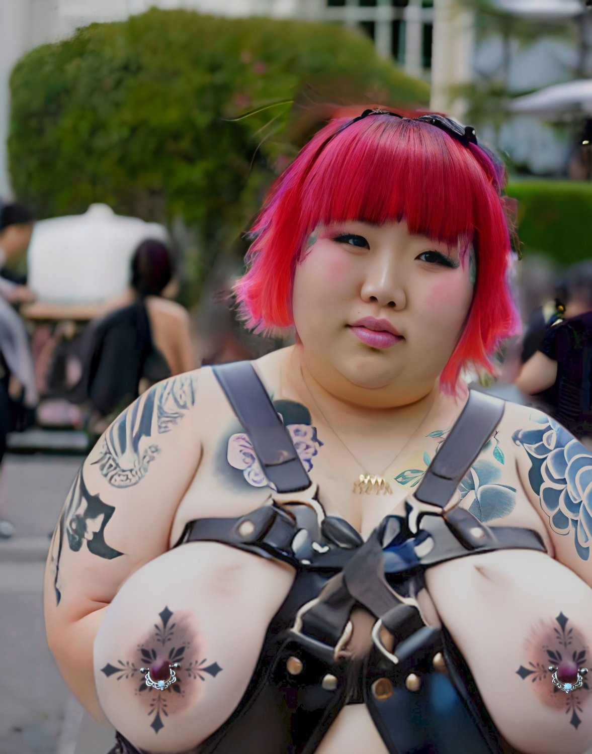 ポチャッ娘のヘアカラー博覧会 #o5wsw0Ry